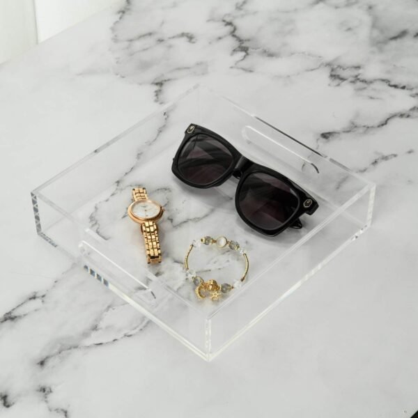 Acrylic Tray with Handles - 图片 2