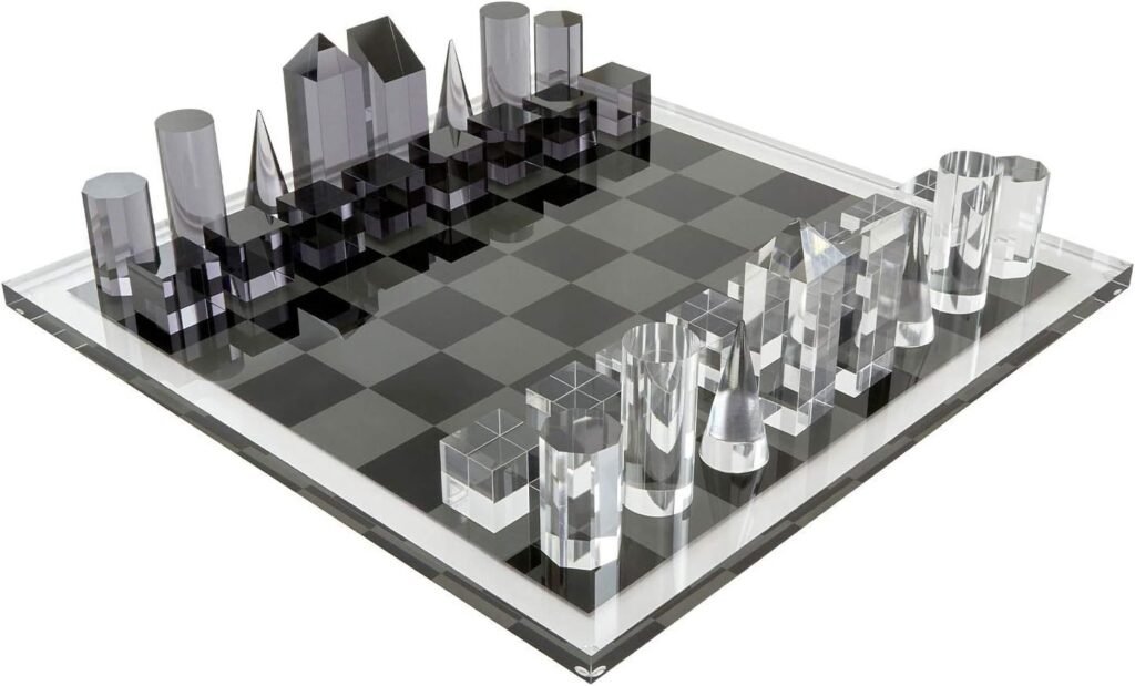 Acrylic Chess Set Display